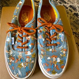 Toy Story Woody Disney Vans Women’s size 7